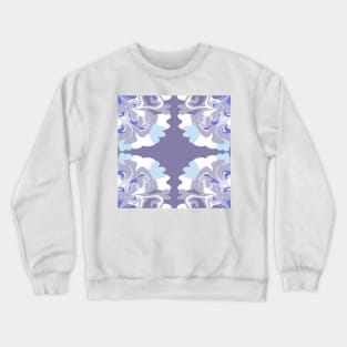 Rosette Purple Crewneck Sweatshirt